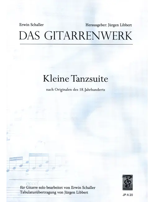 Kleine Tanzsuite nach Originalen des 18. Jahrhunde
